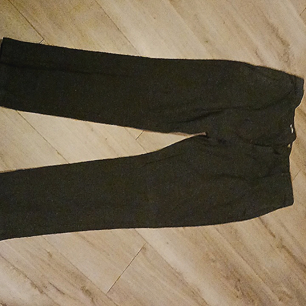 Mens old navy chinos dark gray check 36x32